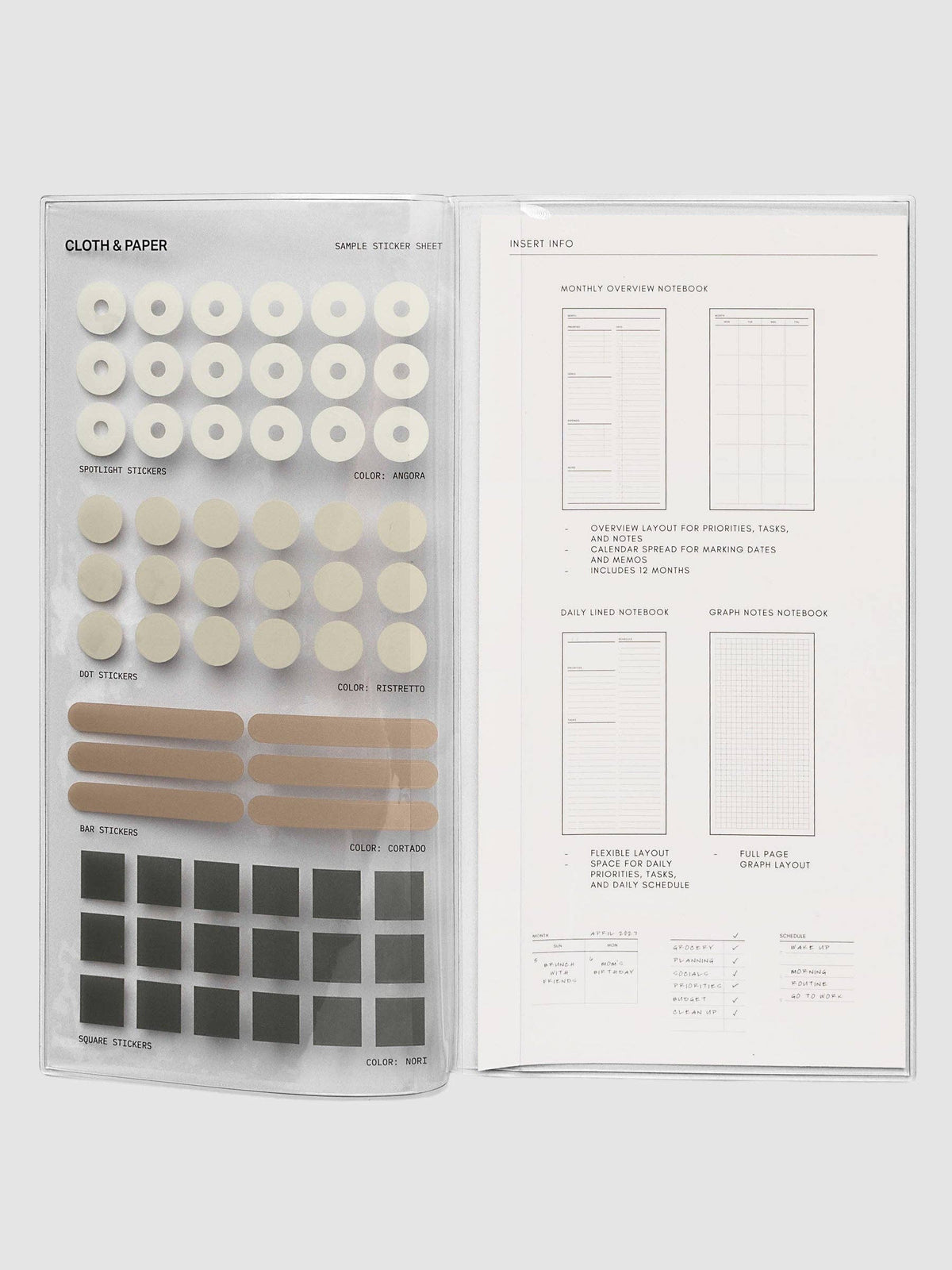 A5 Slim - FORMA Travel Notebook Set