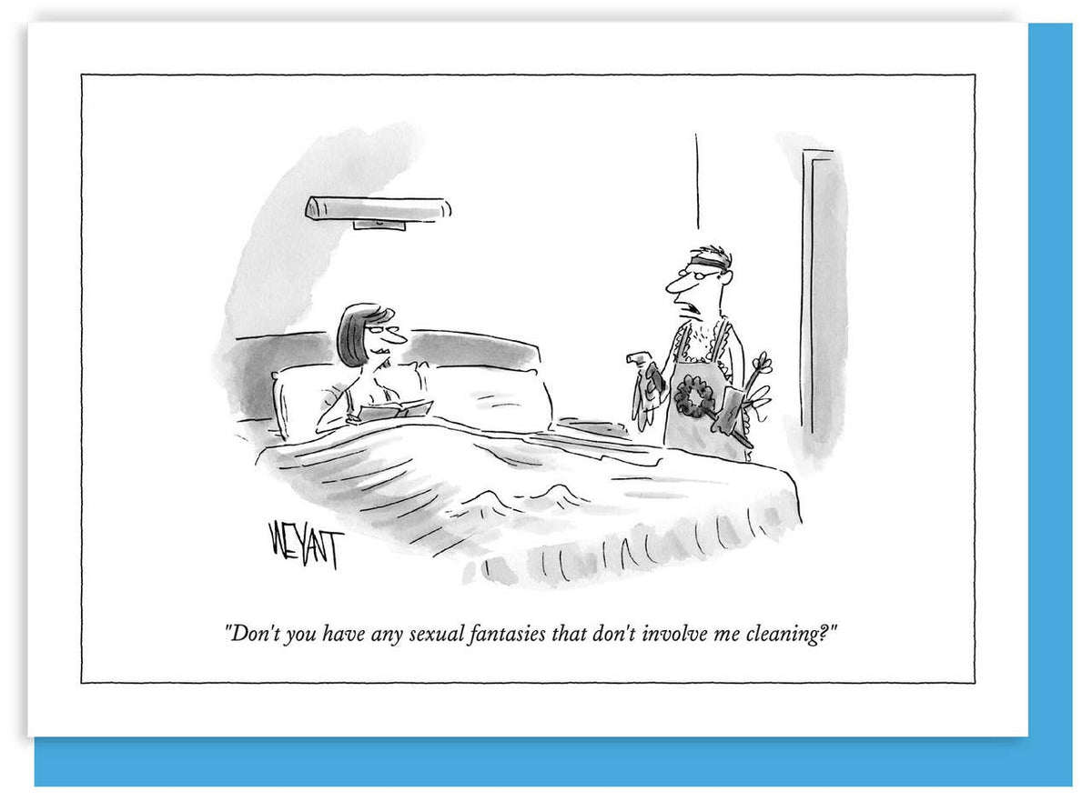 Sexual Fantasies - New Yorker Cartoon Card
