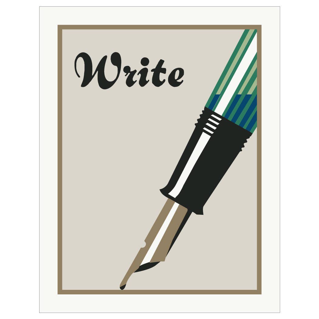 Write Elegant Fountain Pen Magnet