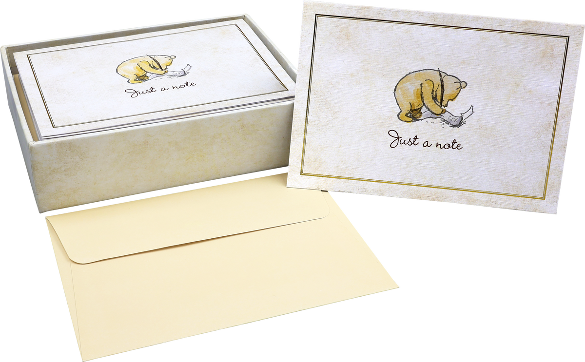 Winnie-the-Pooh Note Cards, detail