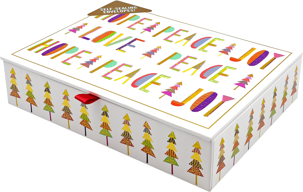 Gifts of the Season Deluxe Boxed Holiday Cards, detail