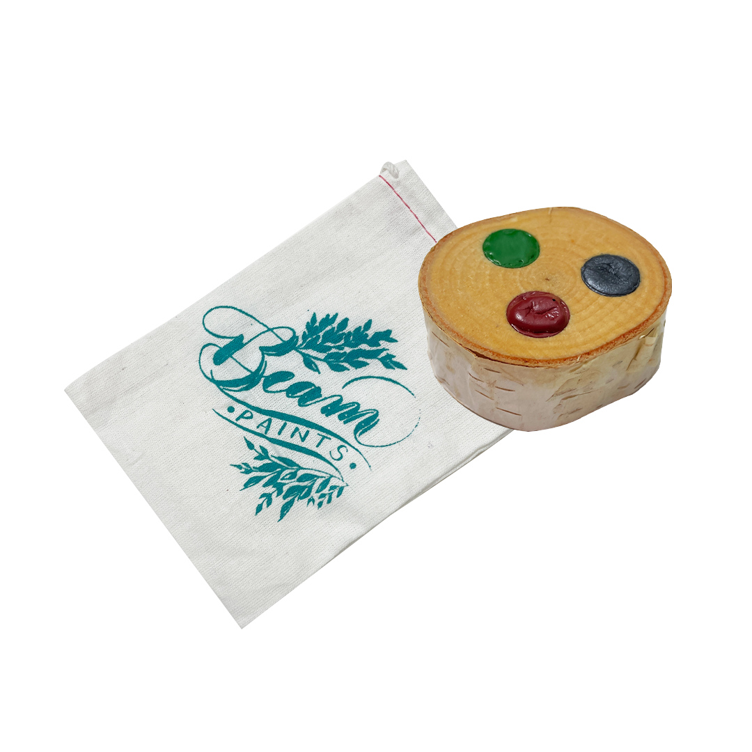 Beam Mini Paint 3 Set - 1/2" Pans in White Birch