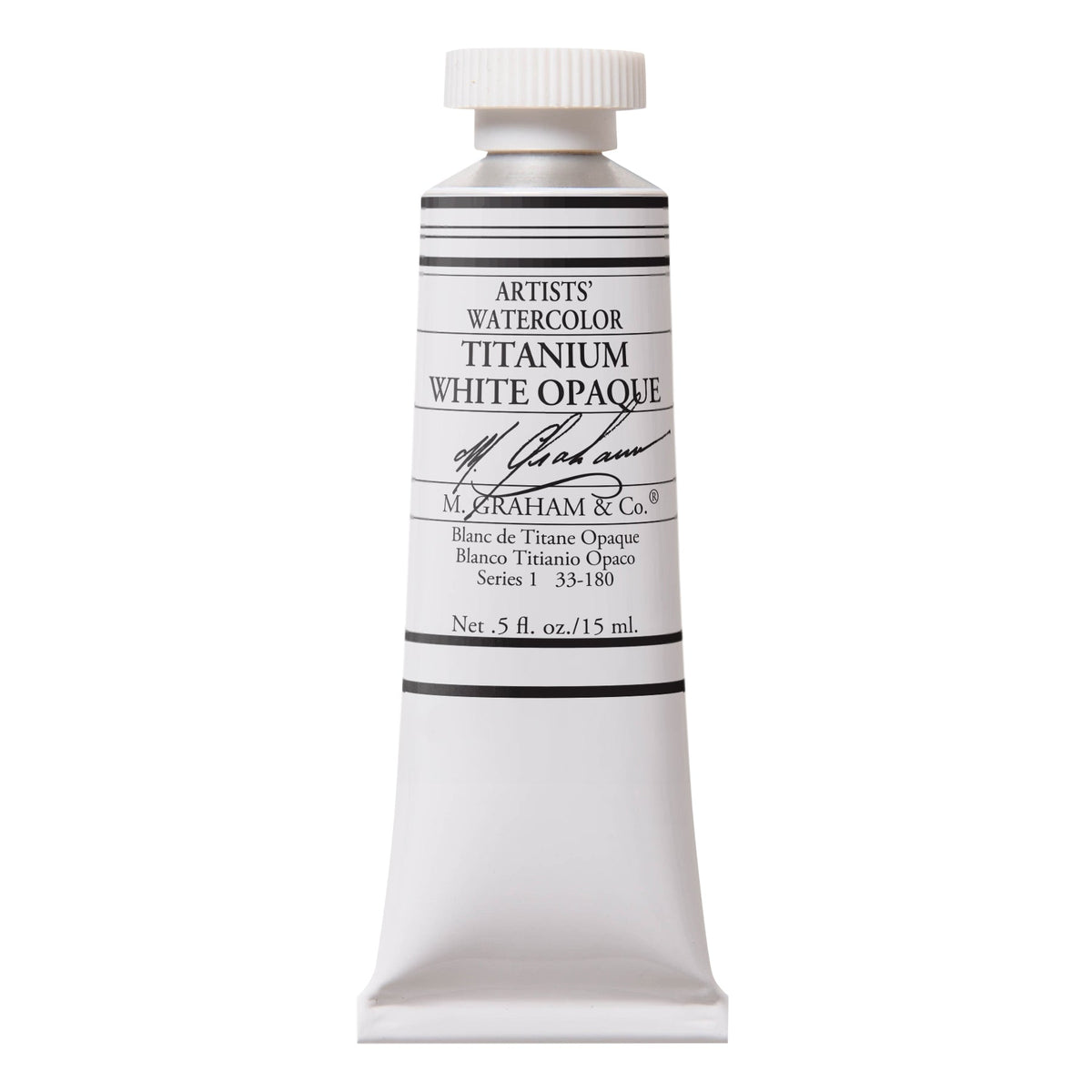 M. Graham Watercolor 15ml - Titanium White