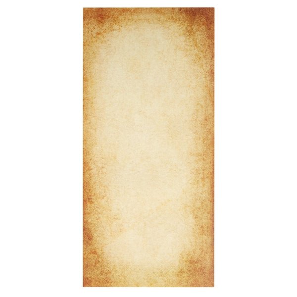 Aged Parchment Scroll Paper - 8" x 18" - Printed Antique Texture - 6 Pack - Printer Friendly