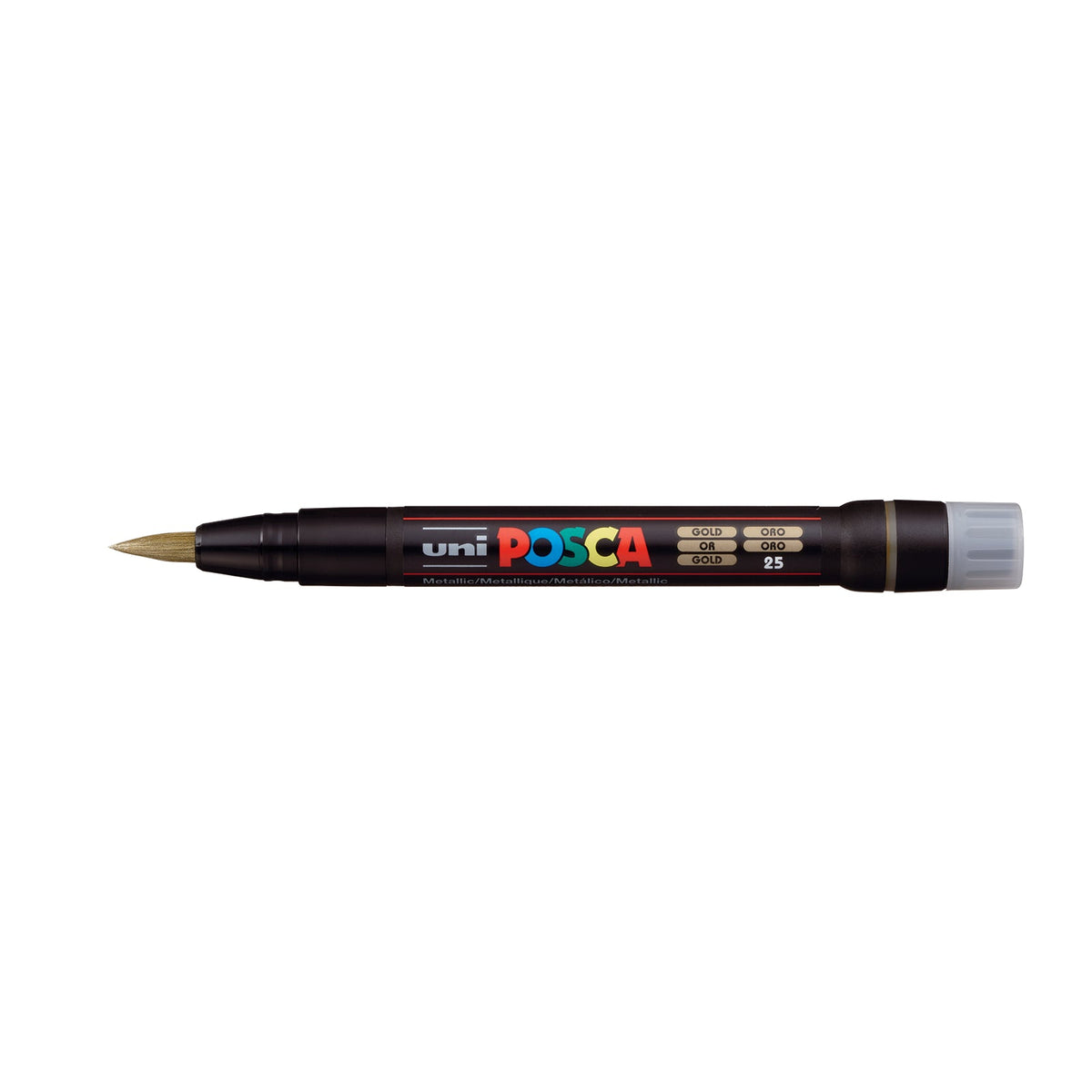 Posca Paint Brush Marker PC-350 - Gold
