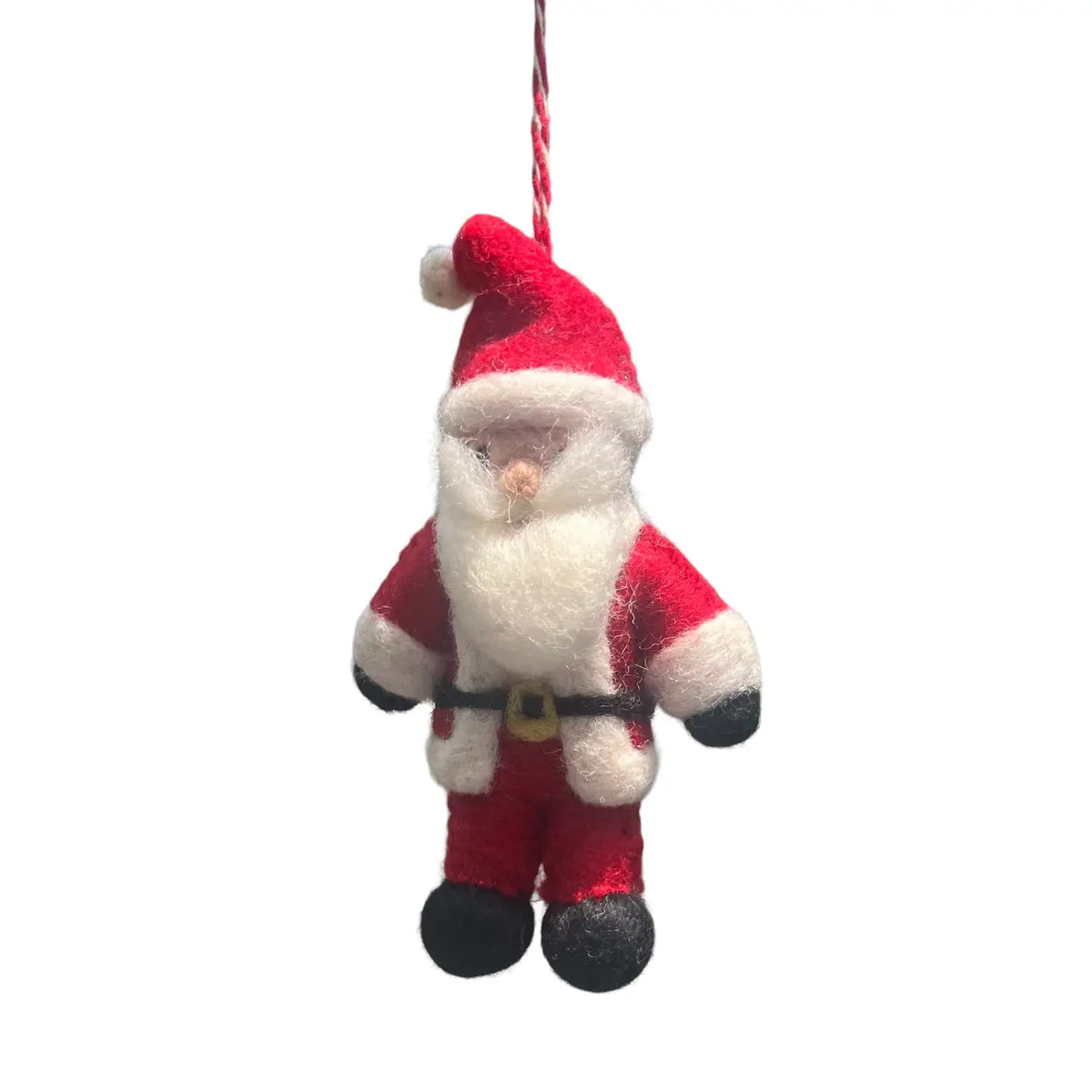 Santa Felt Ornament
