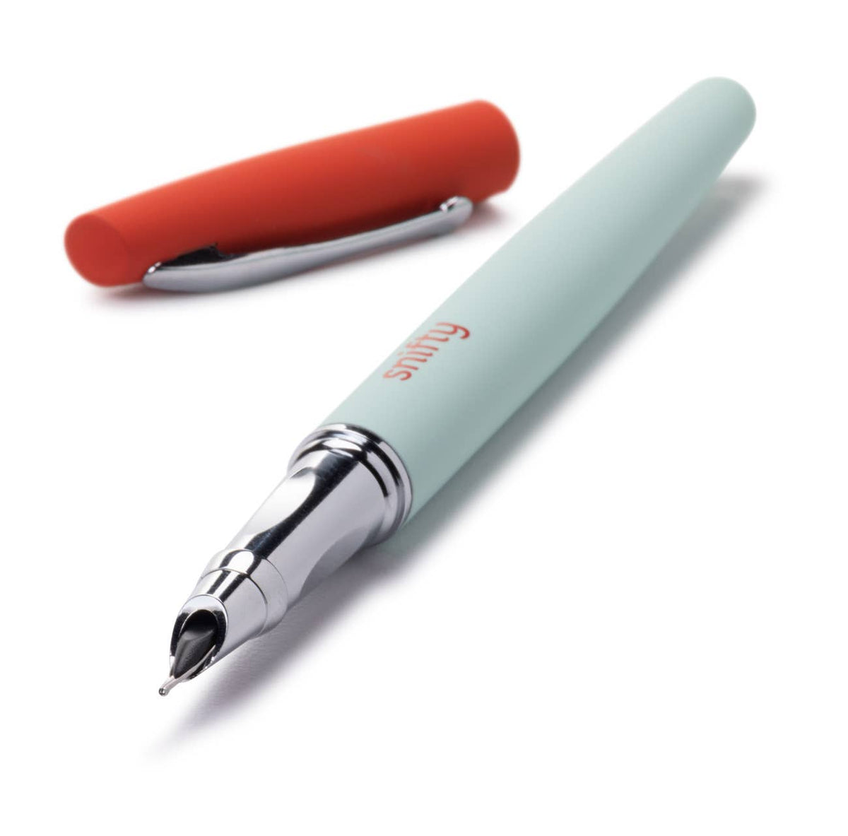 BLACK/GRAY - INK WELL ERASABLE FOUNTAIN PEN - BLACK/GRAY