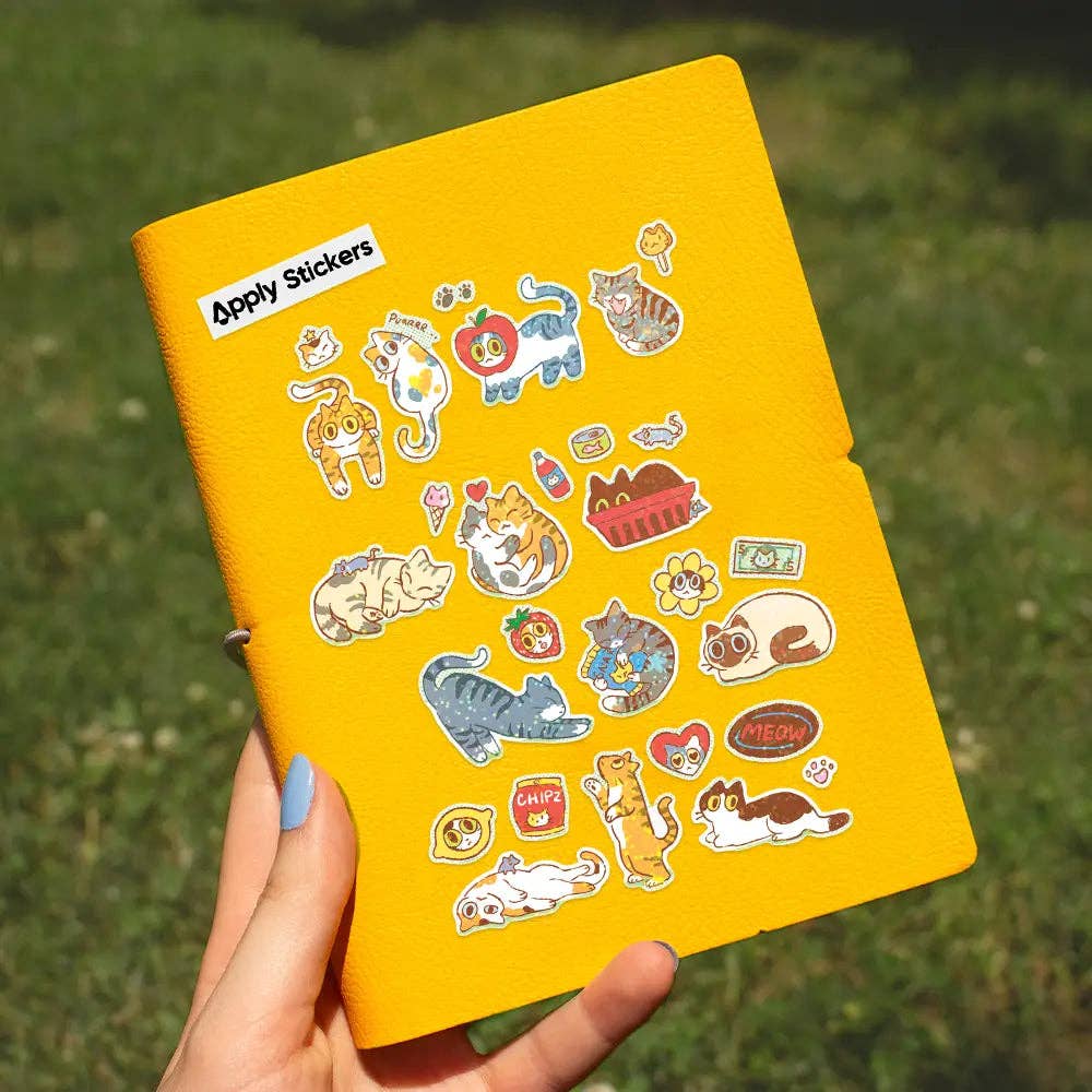 Bodega Kitties Sheet โ Mini-Sticker Stationery Sheet