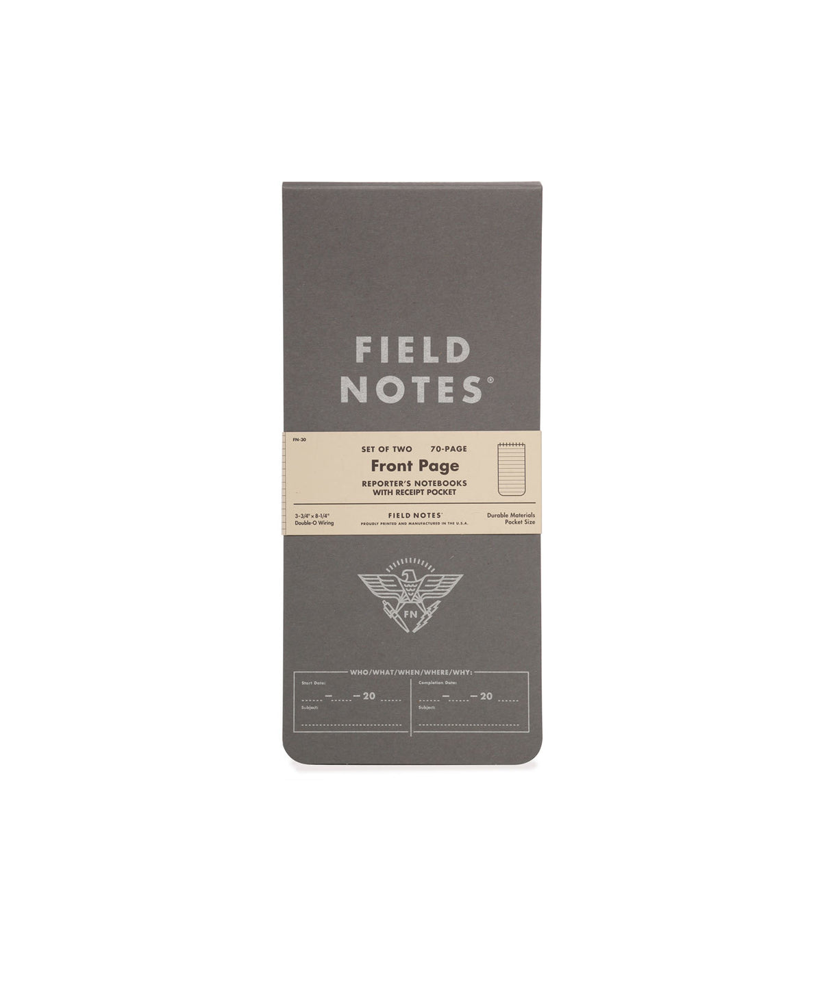 Front Page 2-Packs