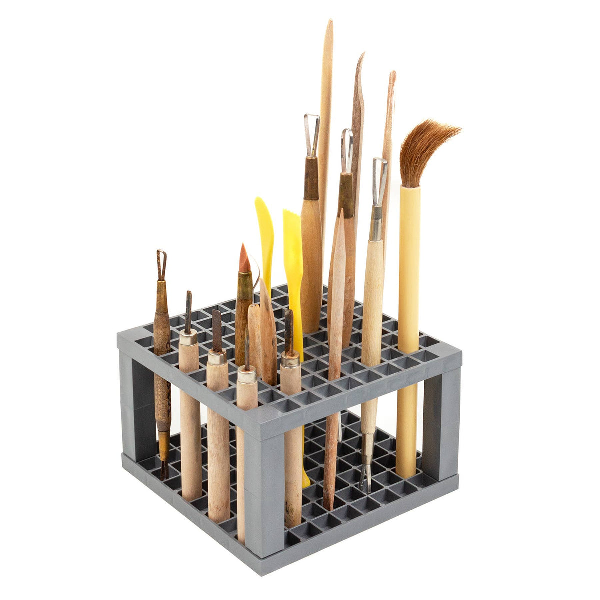 Dual Brush Pen Desk Stand