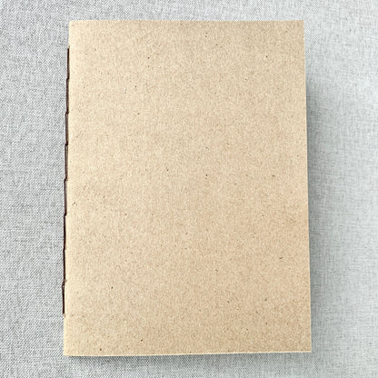 A5 Ink Swatch Book Kraft Travelers Notebook Insert - Ink Log - Fountain Pen Friendly Notebook - Hand-Stitched Binding
