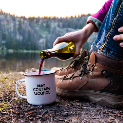 May Contain Alcohol | Enamel Mug