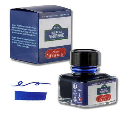 Rue de la Verrerie Blue Ink