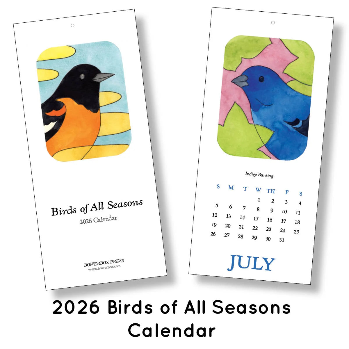 2026 Birds of All Seasons Calendar