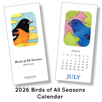2026 Birds of All Seasons Calendar