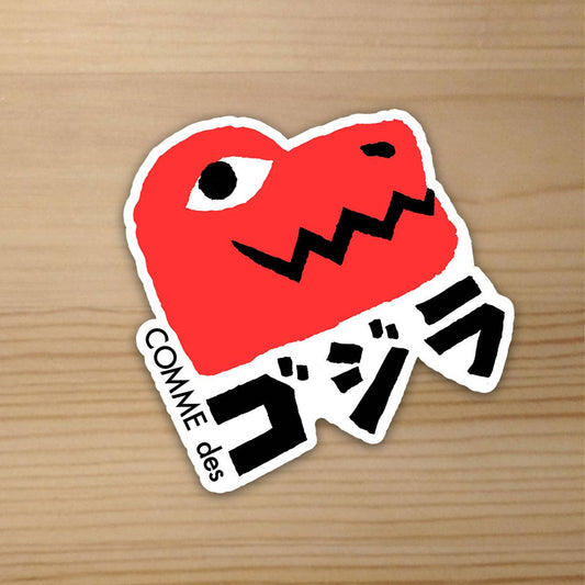 Comme des GOJIRA! Glossy Vinyl Sticker