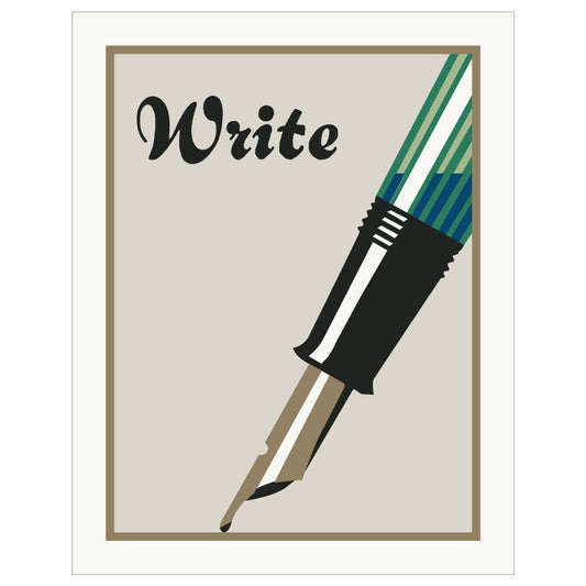 Write Elegant Fountain Pen Magnet