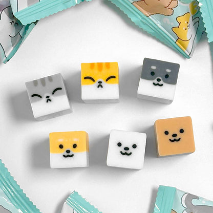 Stretchy Pet Blind Bag Eraser, Dog & Cat