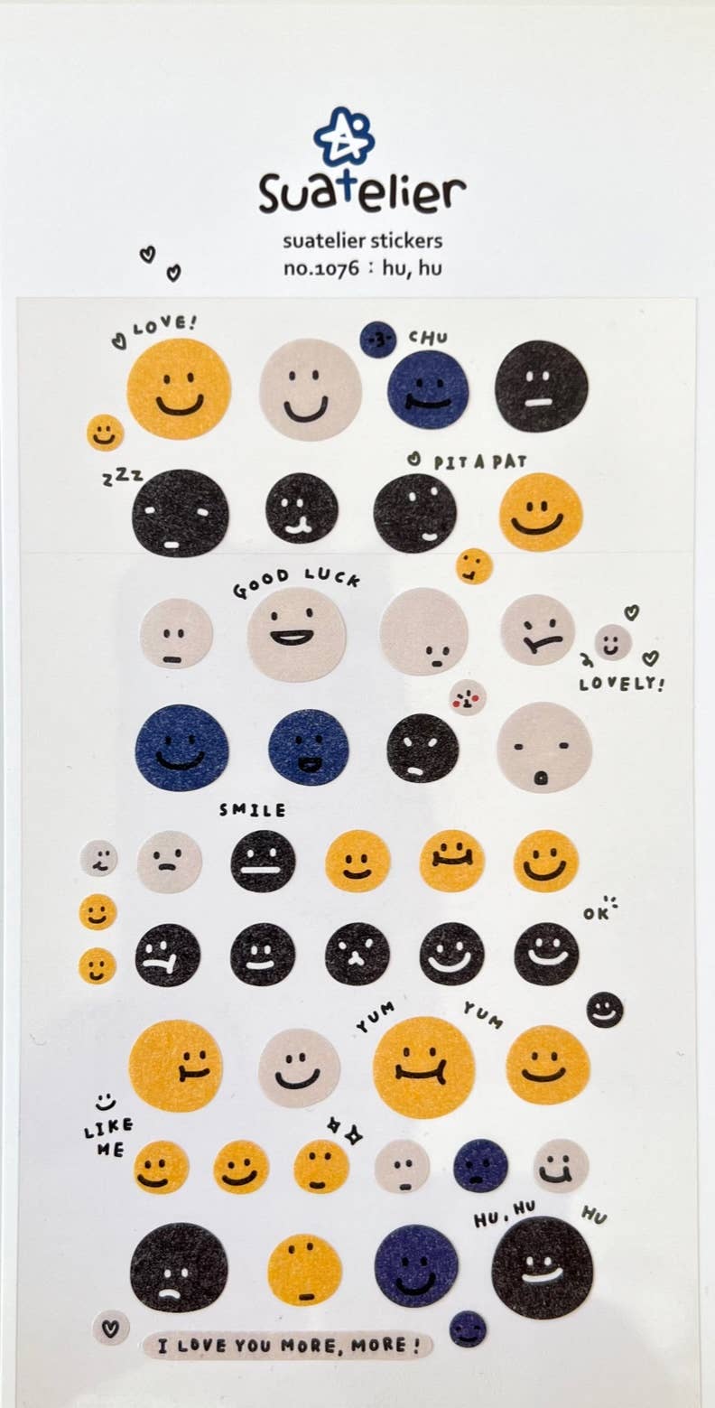 Smile Face Stickers