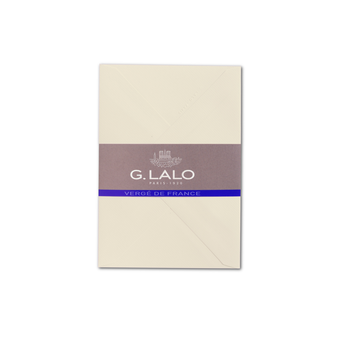 Envelopes - Fine French Stationery: Ivory - G.Lalo "Verge De France"
