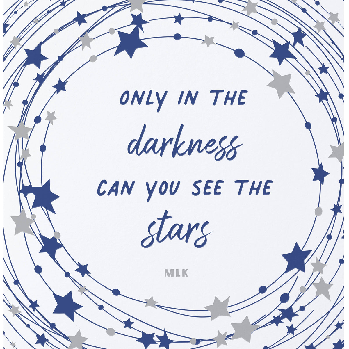 Sympathy Stars Greeting Card