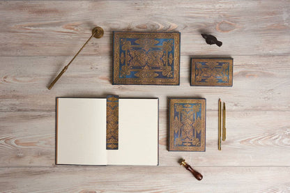 Paperblanks Blue Luxe Hardcover: Mini / Lined