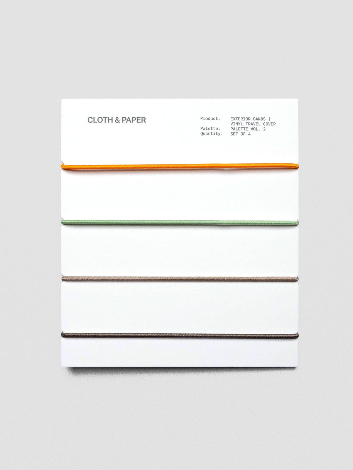 Exterior Bands - Vinyl Travel Cover