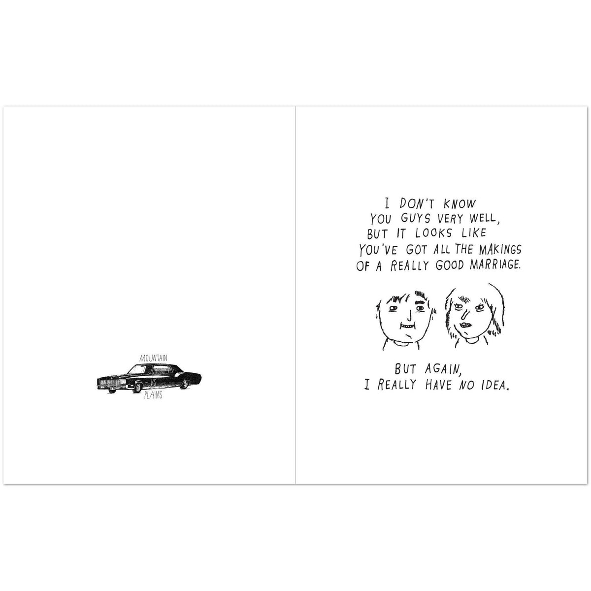 Marriage No Idea