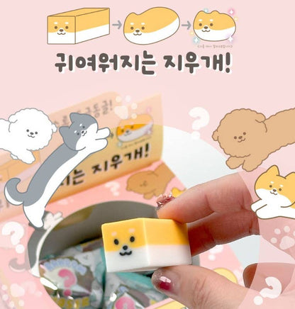 Stretchy Pet Blind Bag Eraser, Dog & Cat