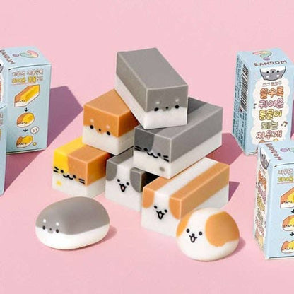 Magic Transform Animal Eraser, Blind Box