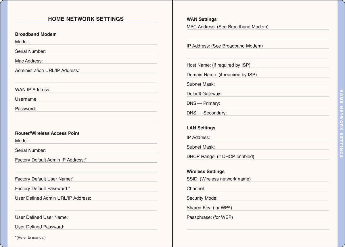 Wildflower Garden Large Internet Address & Password Logbook, detail