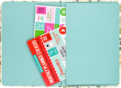 2027 Birds & Berries Weekly Planner, detail