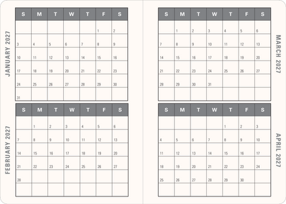 2027 Winnie-the-Pooh Weekly Planner, detail