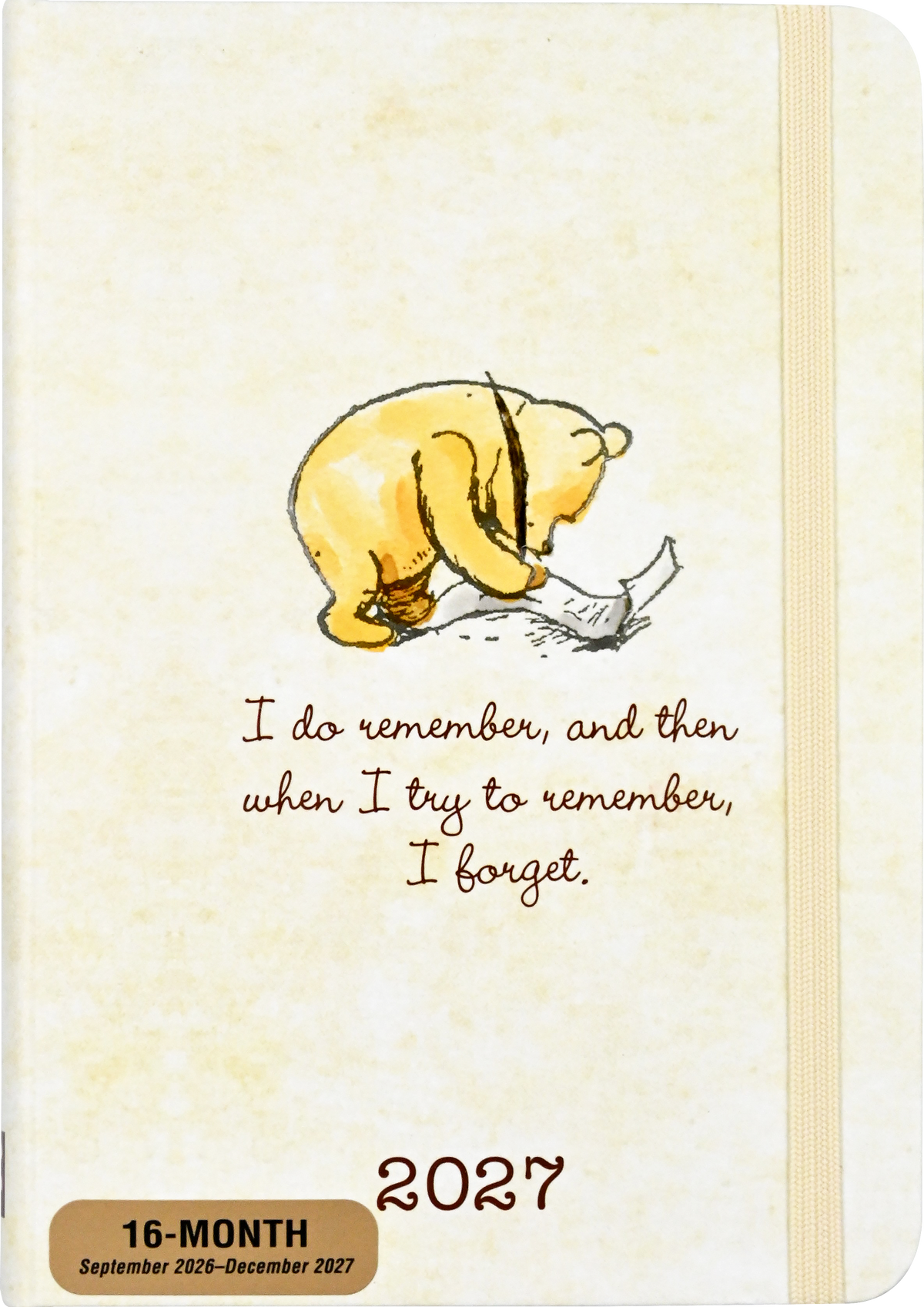2027 Winnie-the-Pooh Weekly Planner, front