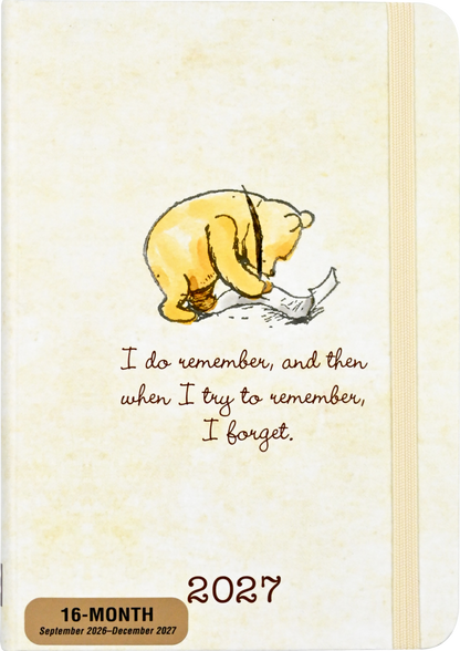 2027 Winnie-the-Pooh Weekly Planner, front