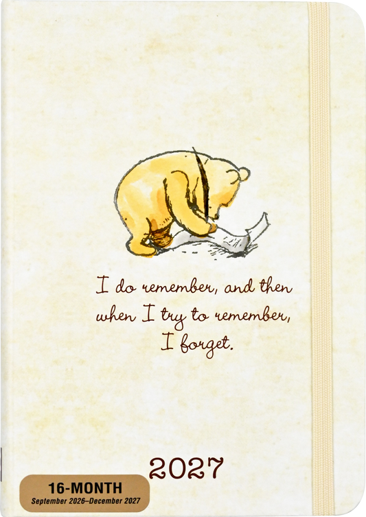 2027 Winnie-the-Pooh Weekly Planner, front