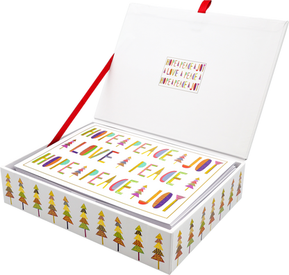 Gifts of the Season Deluxe Boxed Holiday Cards, detail