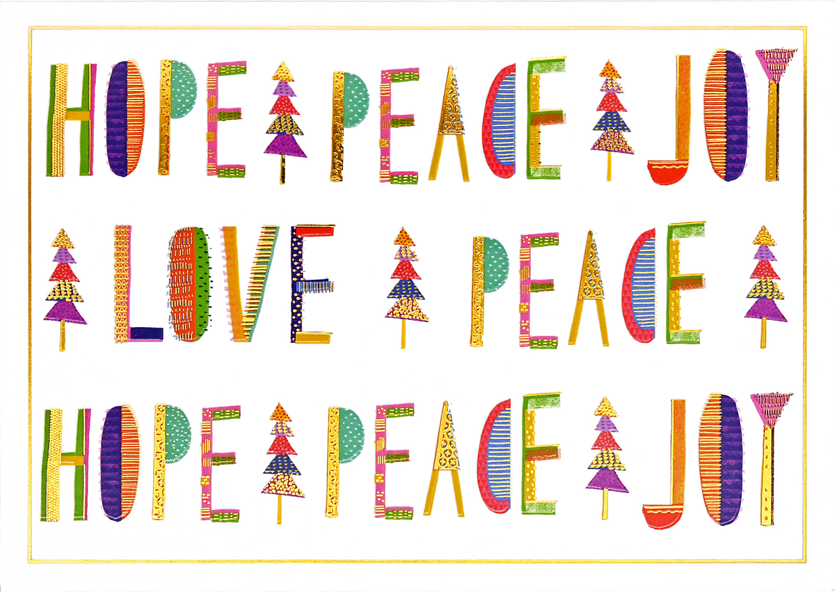 Gifts of the Season Deluxe Boxed Holiday Cards, front