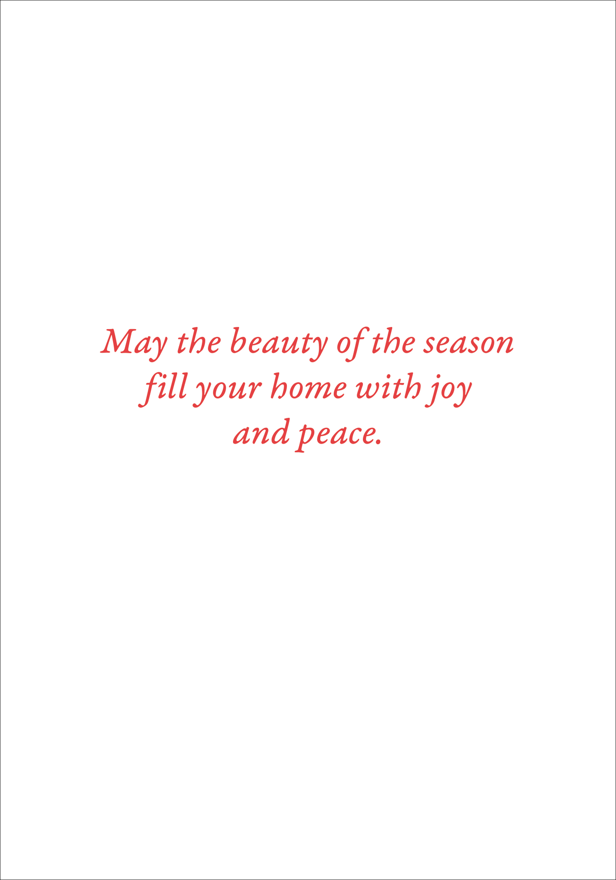'Tis the Season Small Boxed Holiday Cards, detail