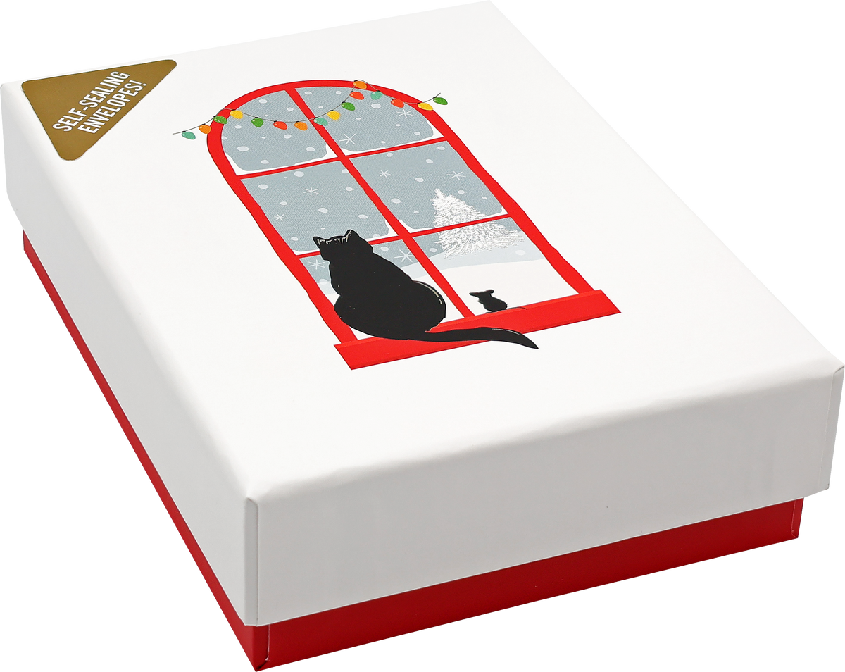 'Tis the Season Small Boxed Holiday Cards, detail