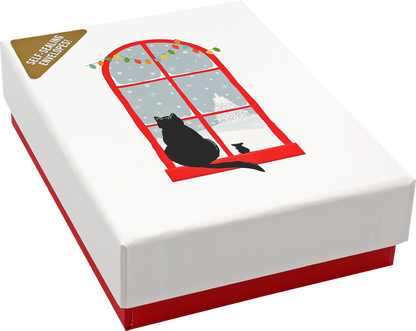 'Tis the Season Small Boxed Holiday Cards, detail