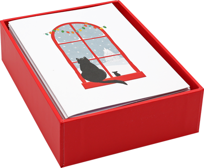 'Tis the Season Small Boxed Holiday Cards, detail