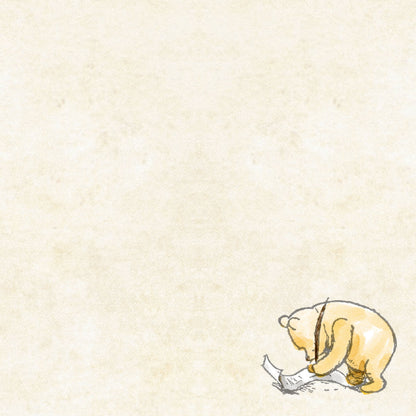 Winnie-the-Pooh Desk Notes, detail