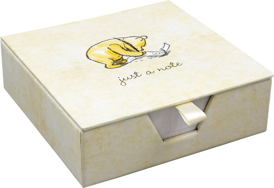 Winnie-the-Pooh Desk Notes, front