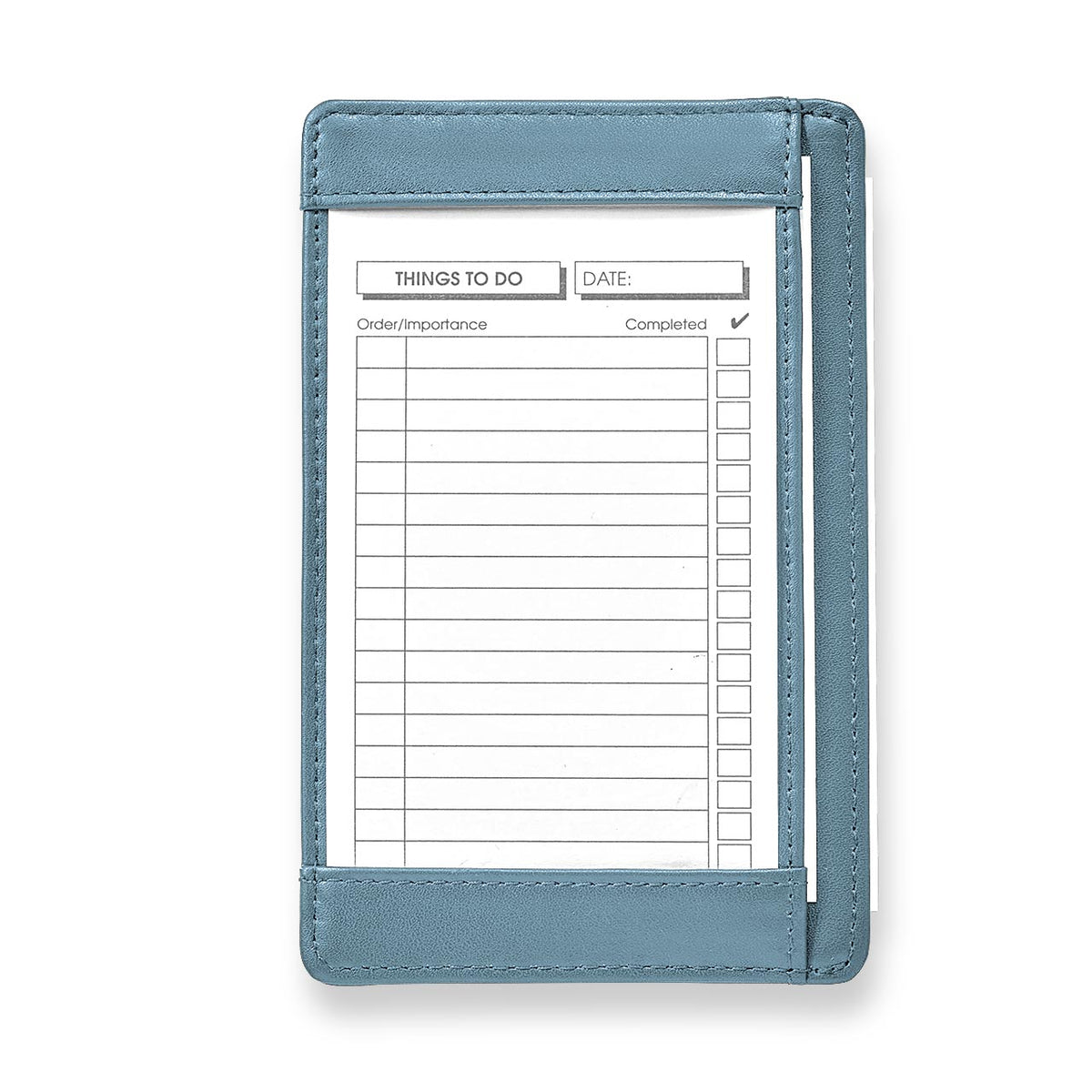 Levenger Pocket Briefcase, Leather 3x5 Note Card Holder
