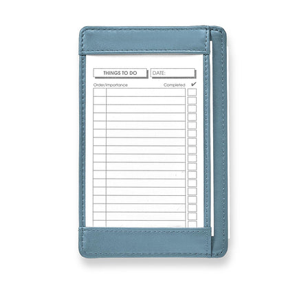 Levenger Pocket Briefcase, Leather 3x5 Note Card Holder