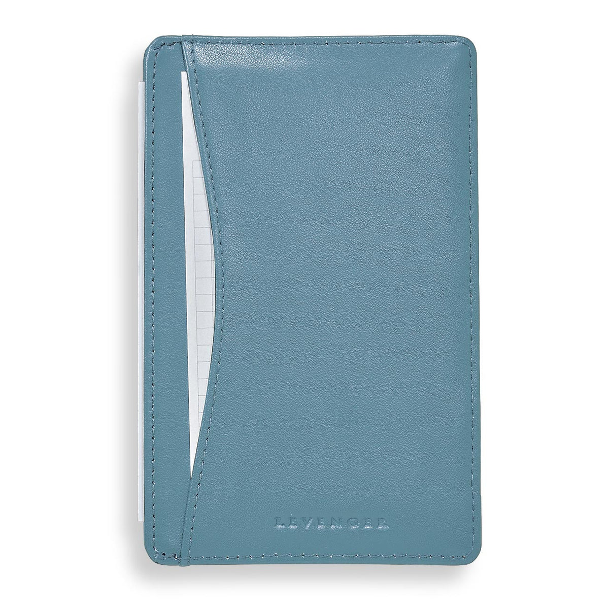 Levenger Pocket Briefcase, Leather 3x5 Note Card Holder