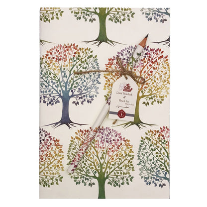 Albero Della Vita Notebook Gift Set with matching Pencil 6x8