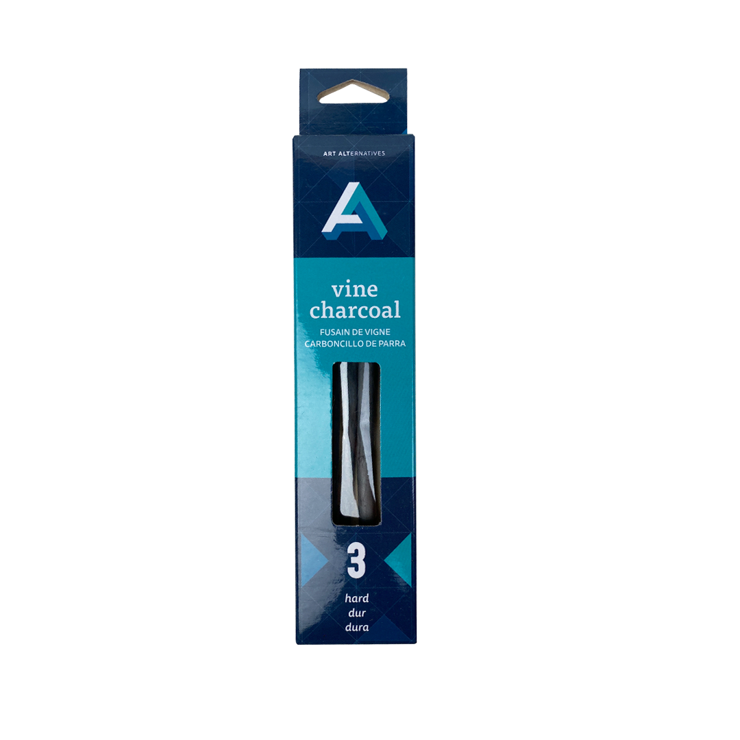Willow Charcoal Sticks Hard-3 stick