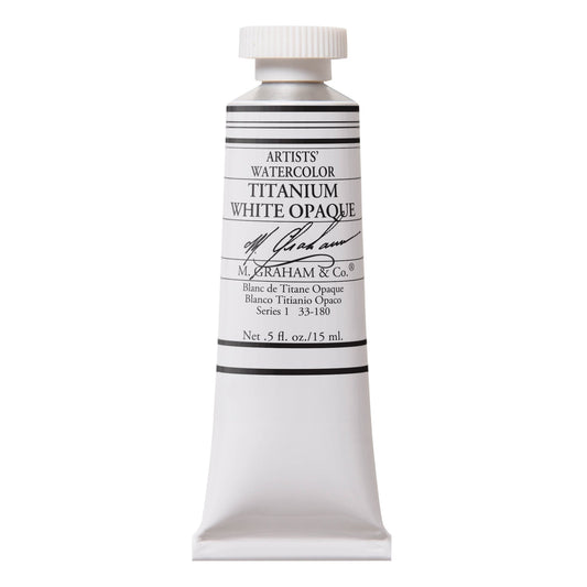 M. Graham Watercolor 15ml - Titanium White